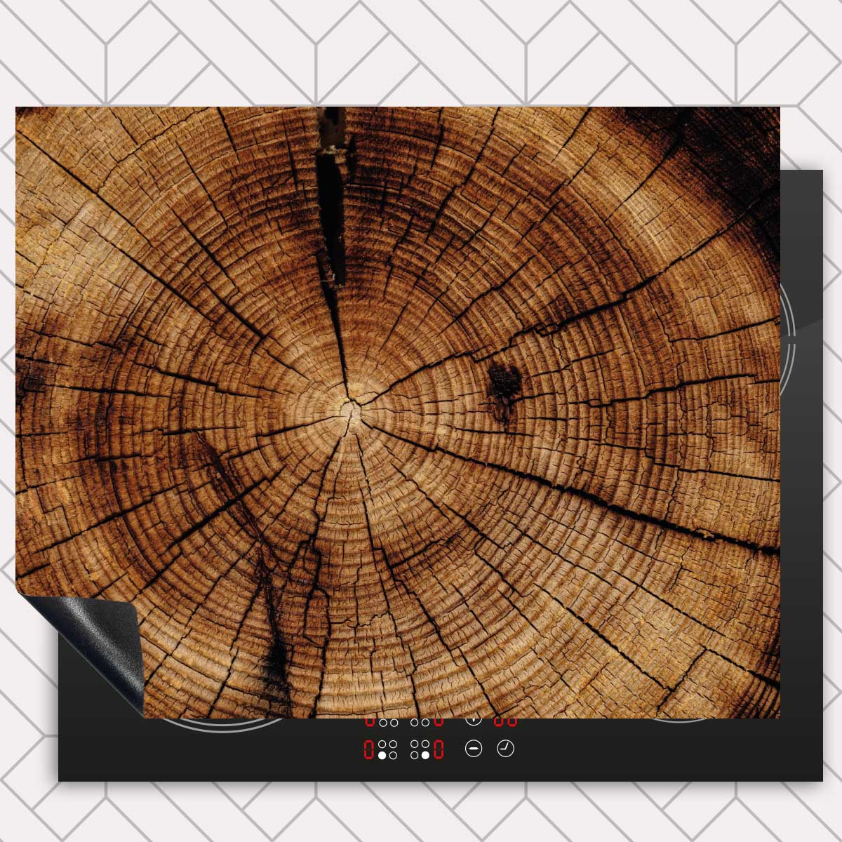 Inductie beschermer - Gekapte boom