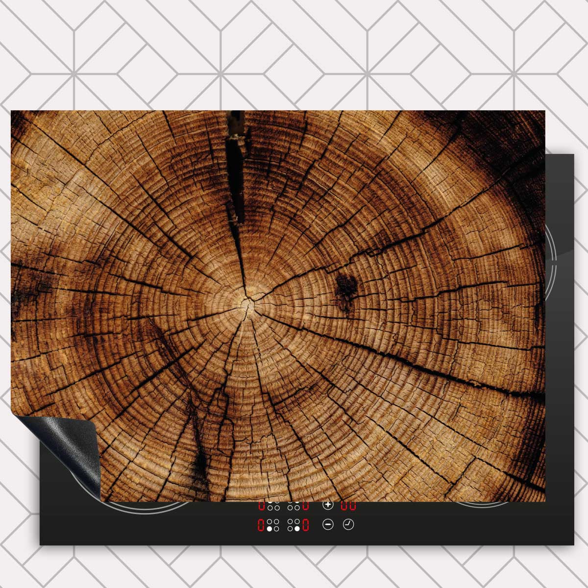 Inductie beschermer - Gekapte boom