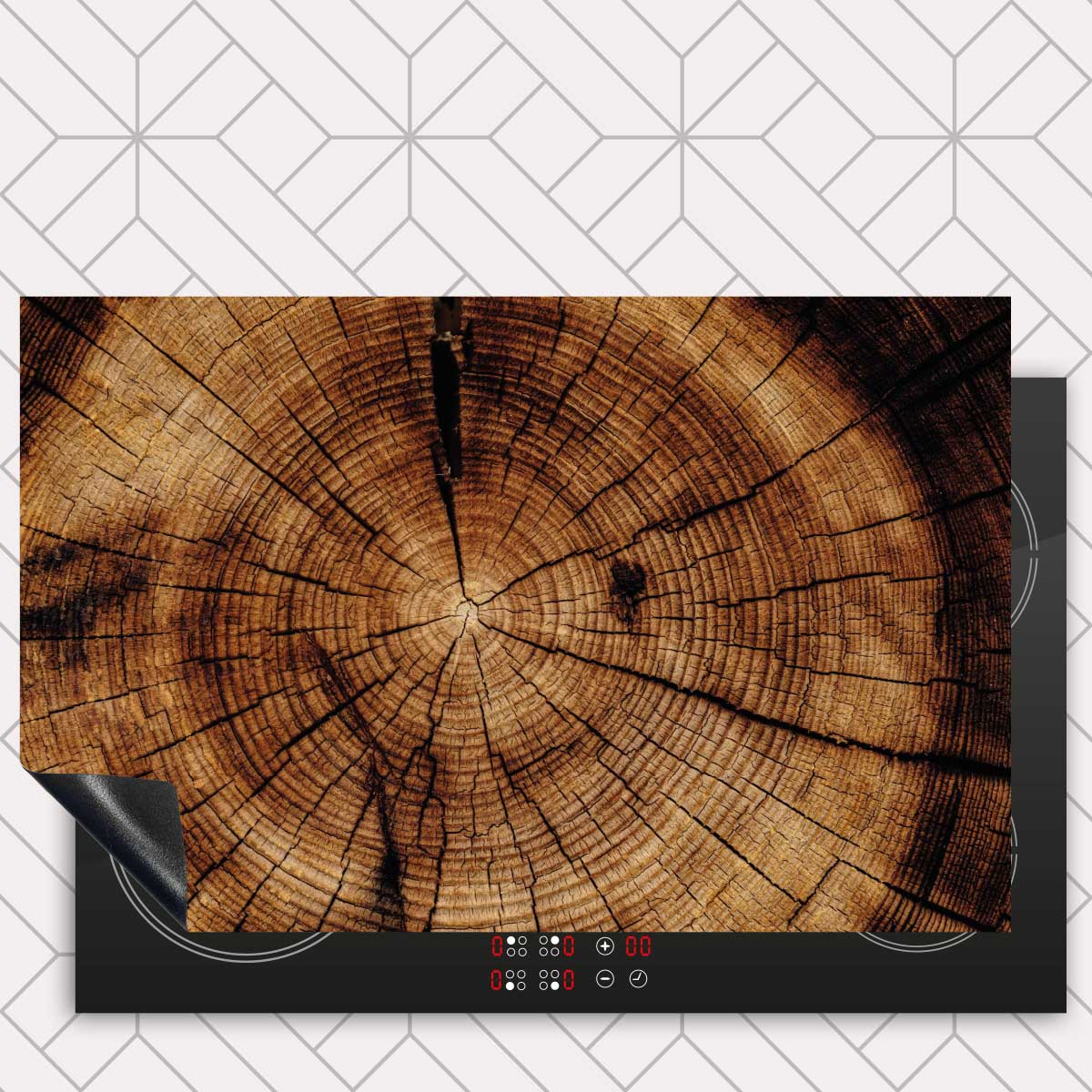 Inductie beschermer - Gekapte boom