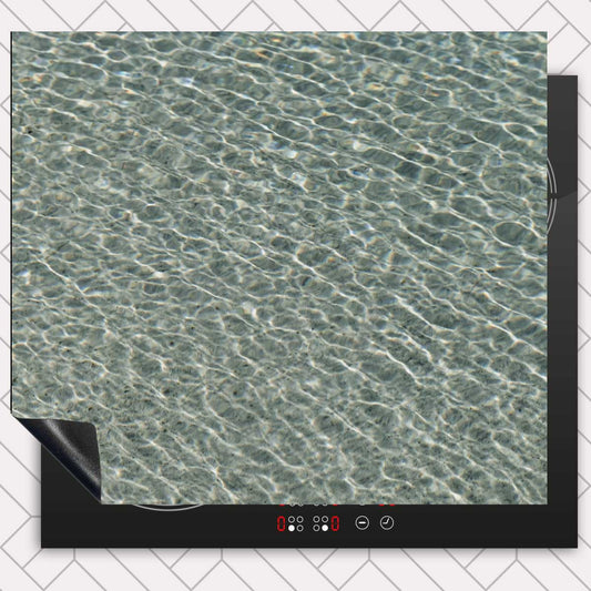 Inductie beschermer - Helderblauwe zee