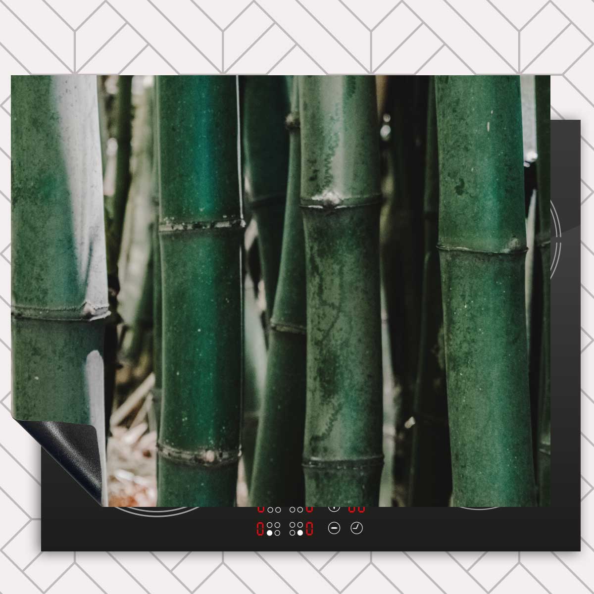 Inductie beschermer - Groene Bamboe