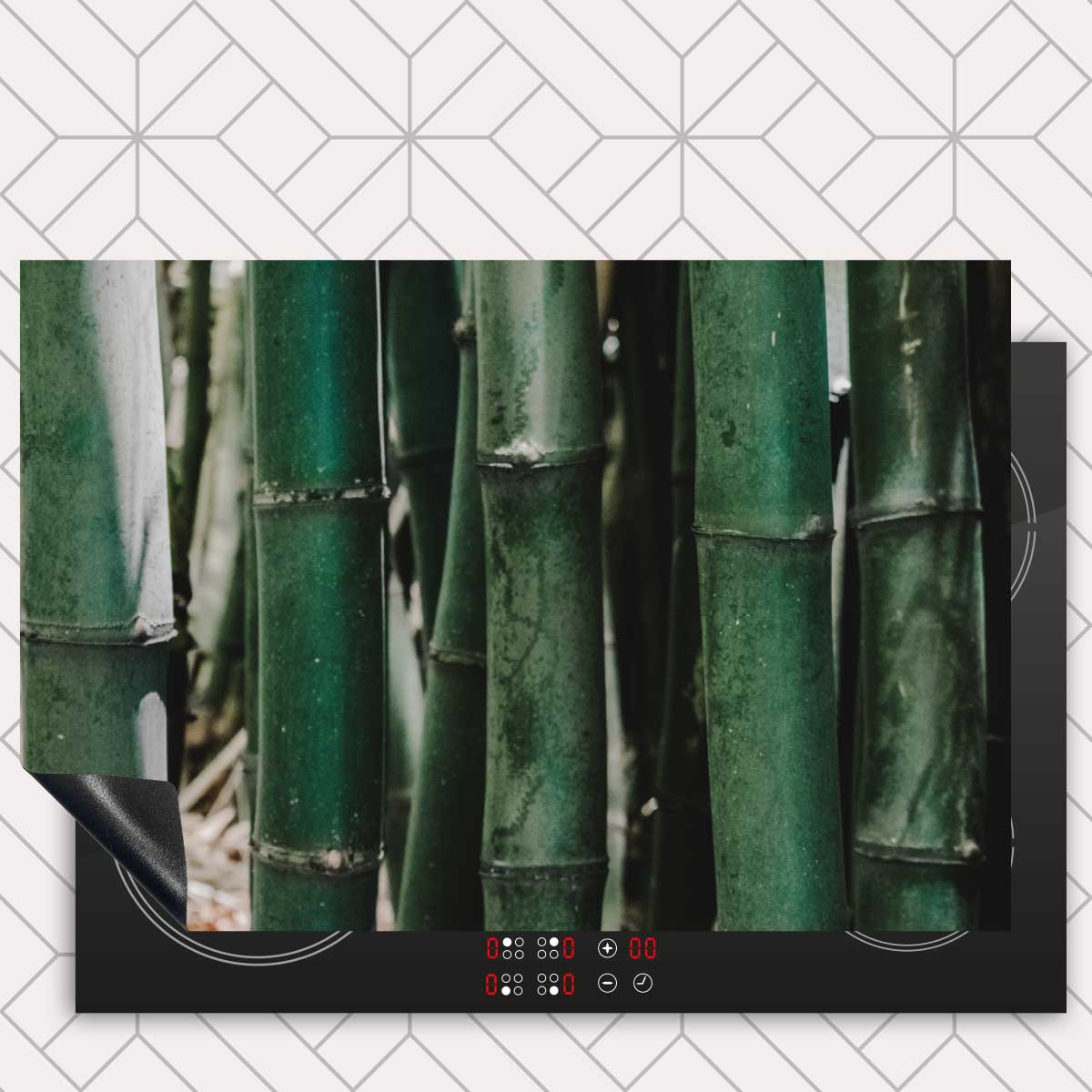 Inductie beschermer - Groene Bamboe