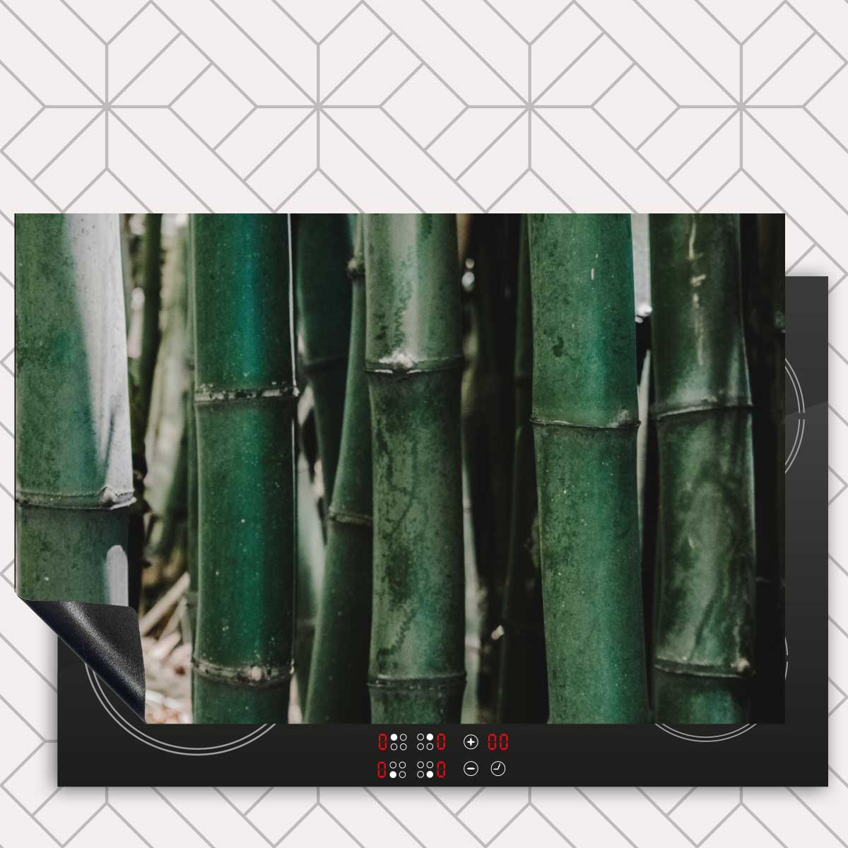 Inductie beschermer - Groene Bamboe