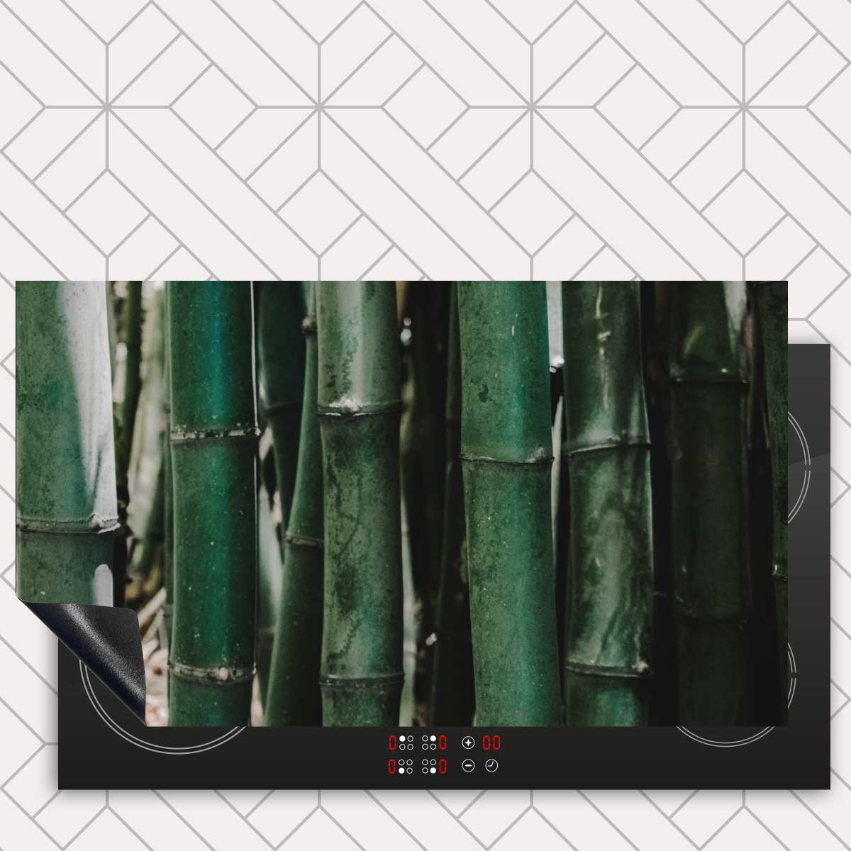 Inductie beschermer - Groene Bamboe