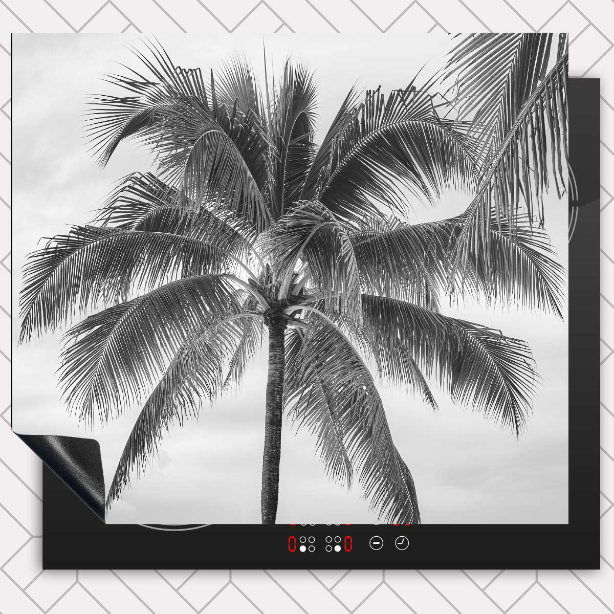 Inductie beschermer - Palmboom