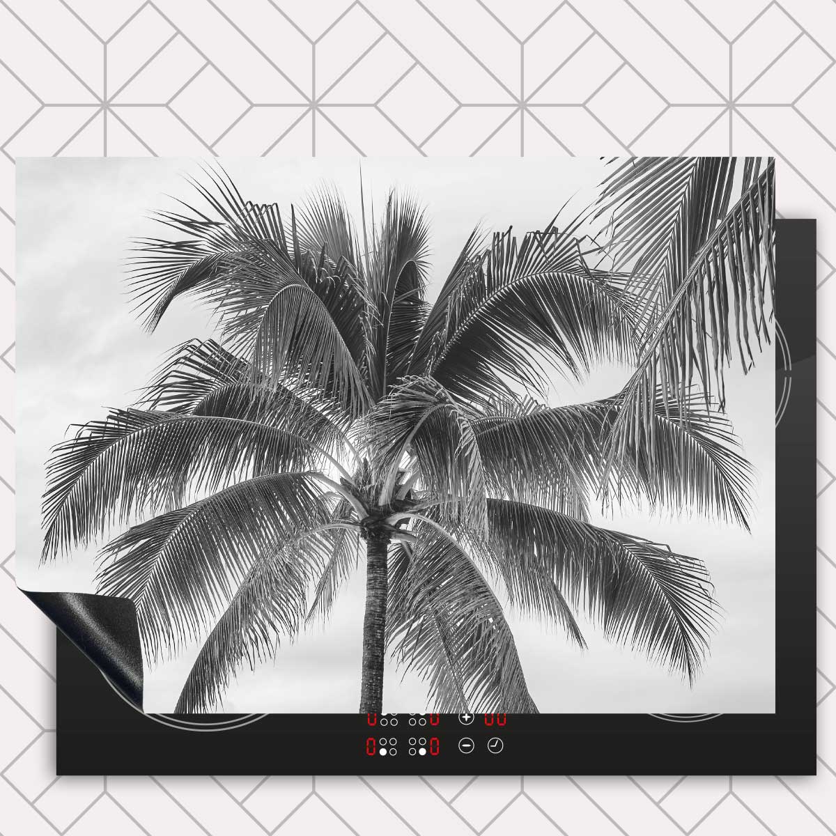 Inductie beschermer - Palmboom