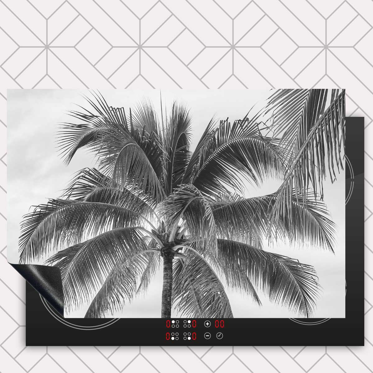 Inductie beschermer - Palmboom