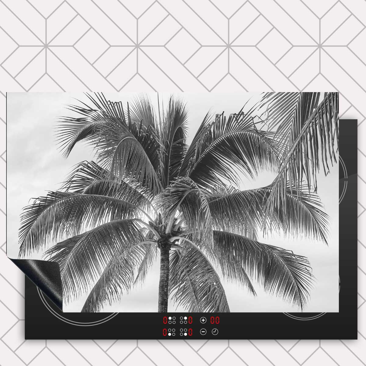 Inductie beschermer - Palmboom