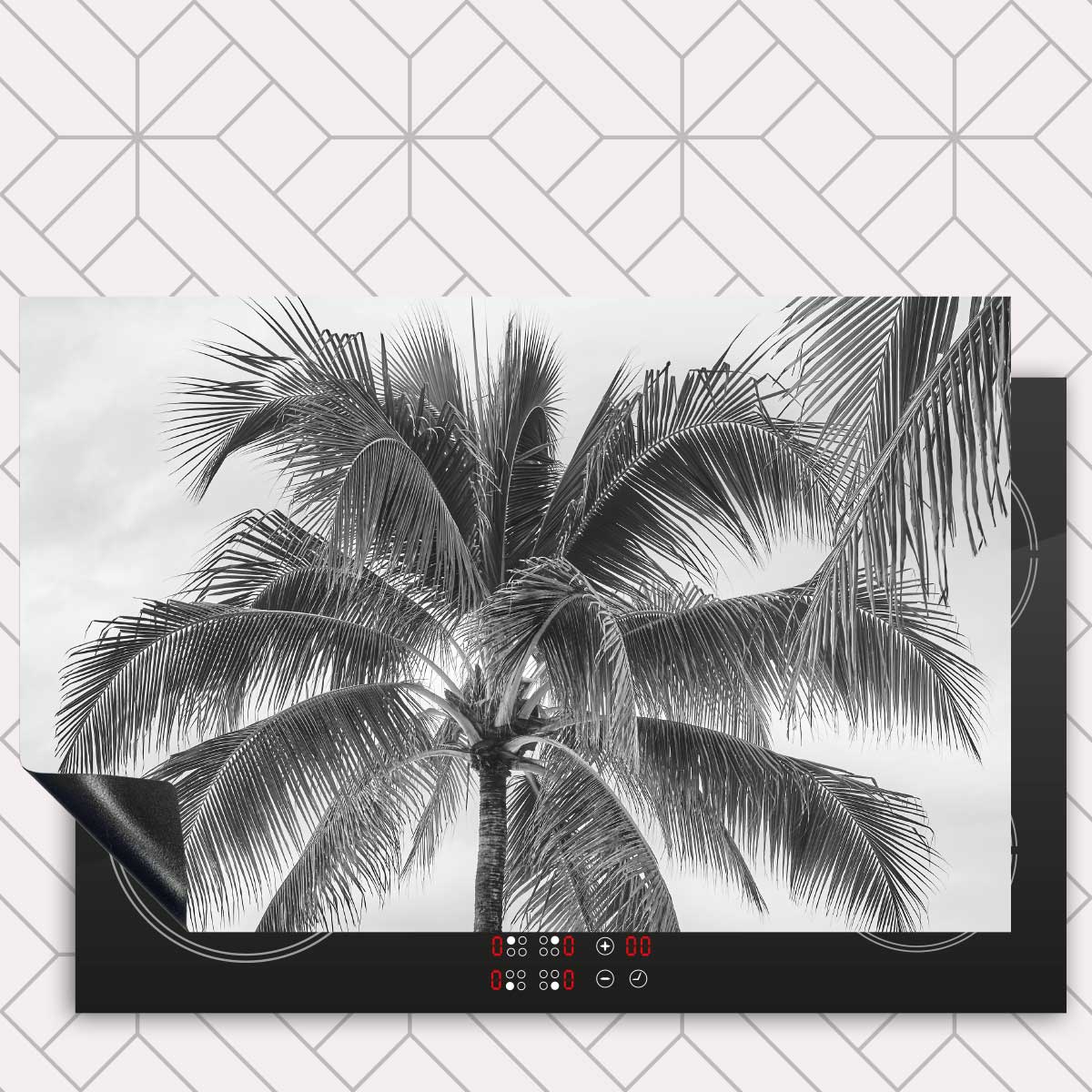 Inductie beschermer - Palmboom