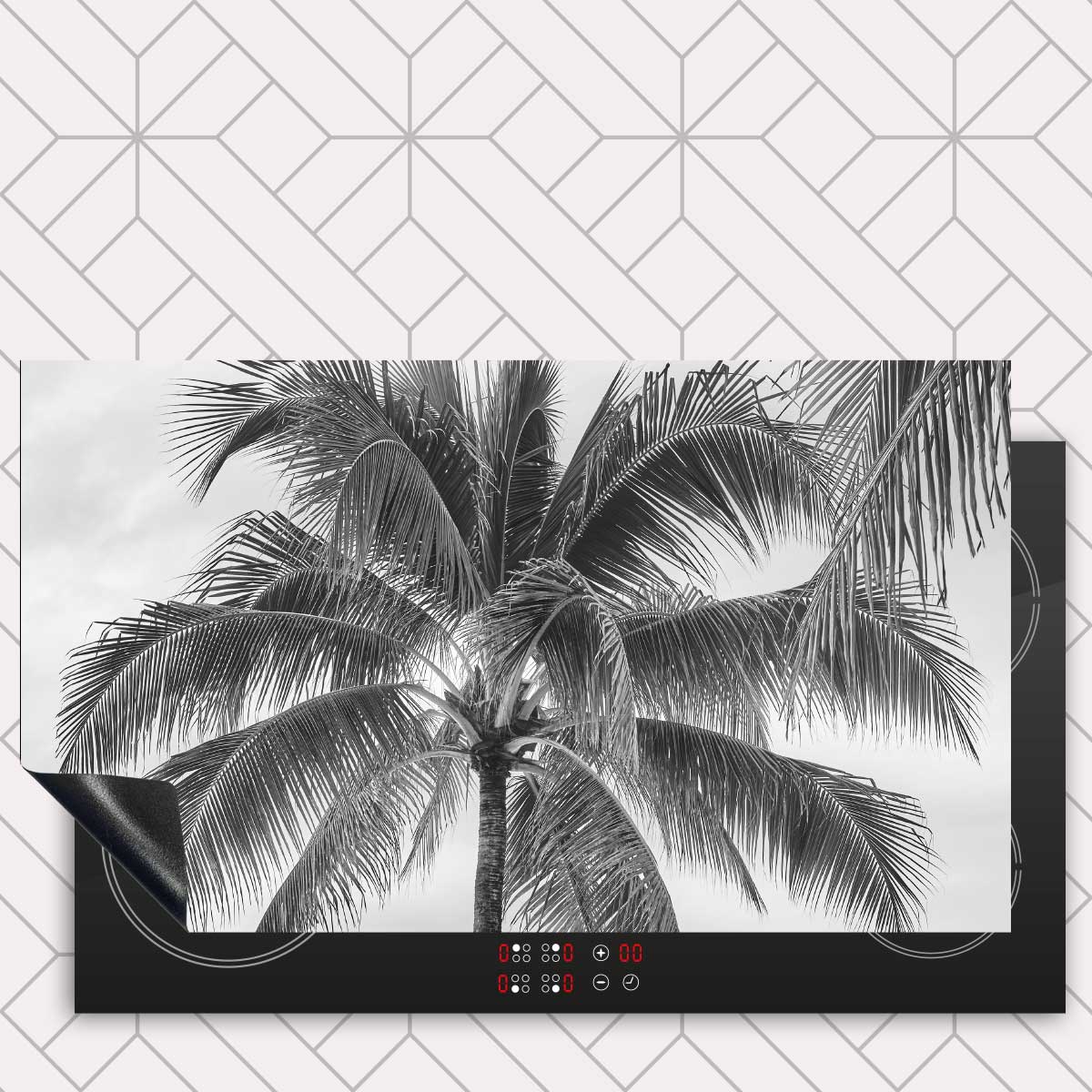 Inductie beschermer - Palmboom