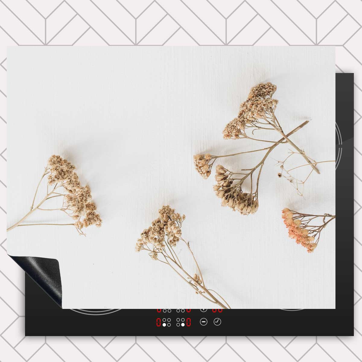 Inductie beschermer - Droogbloemen