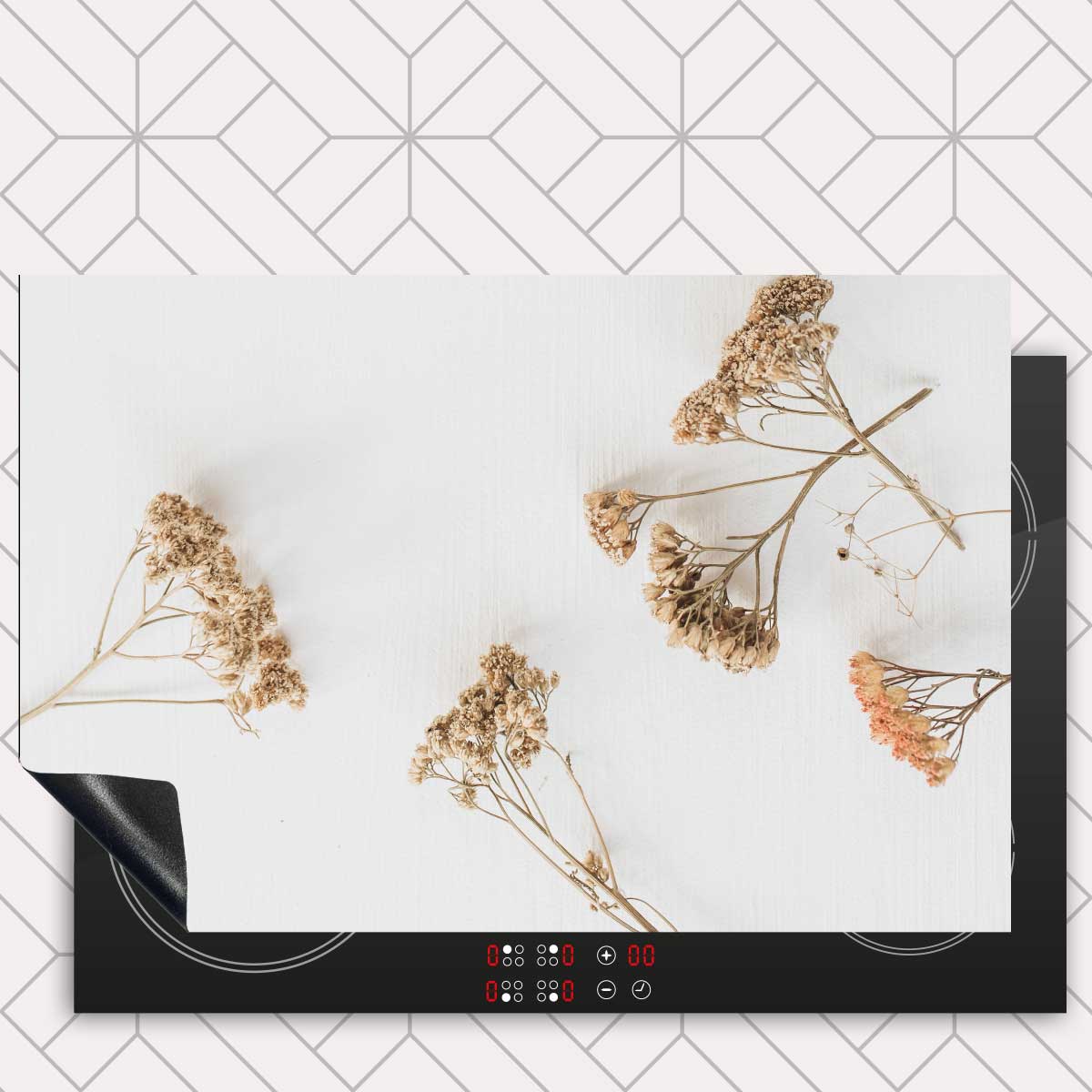 Inductie beschermer - Droogbloemen