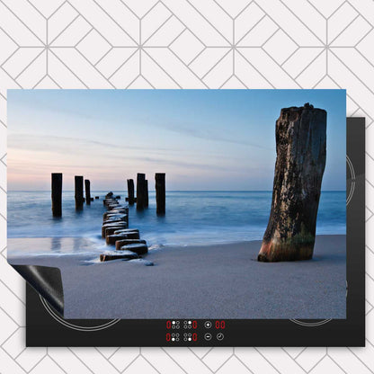 Inductie beschermer - Golfbreker op het strand