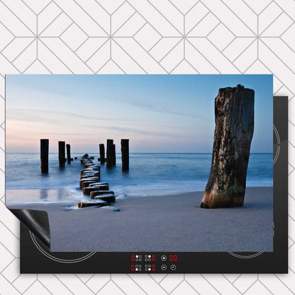 Inductie beschermer - Golfbreker op het strand