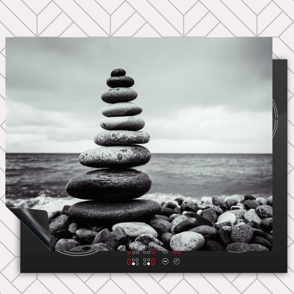 Inductie beschermer - Stenen in balans