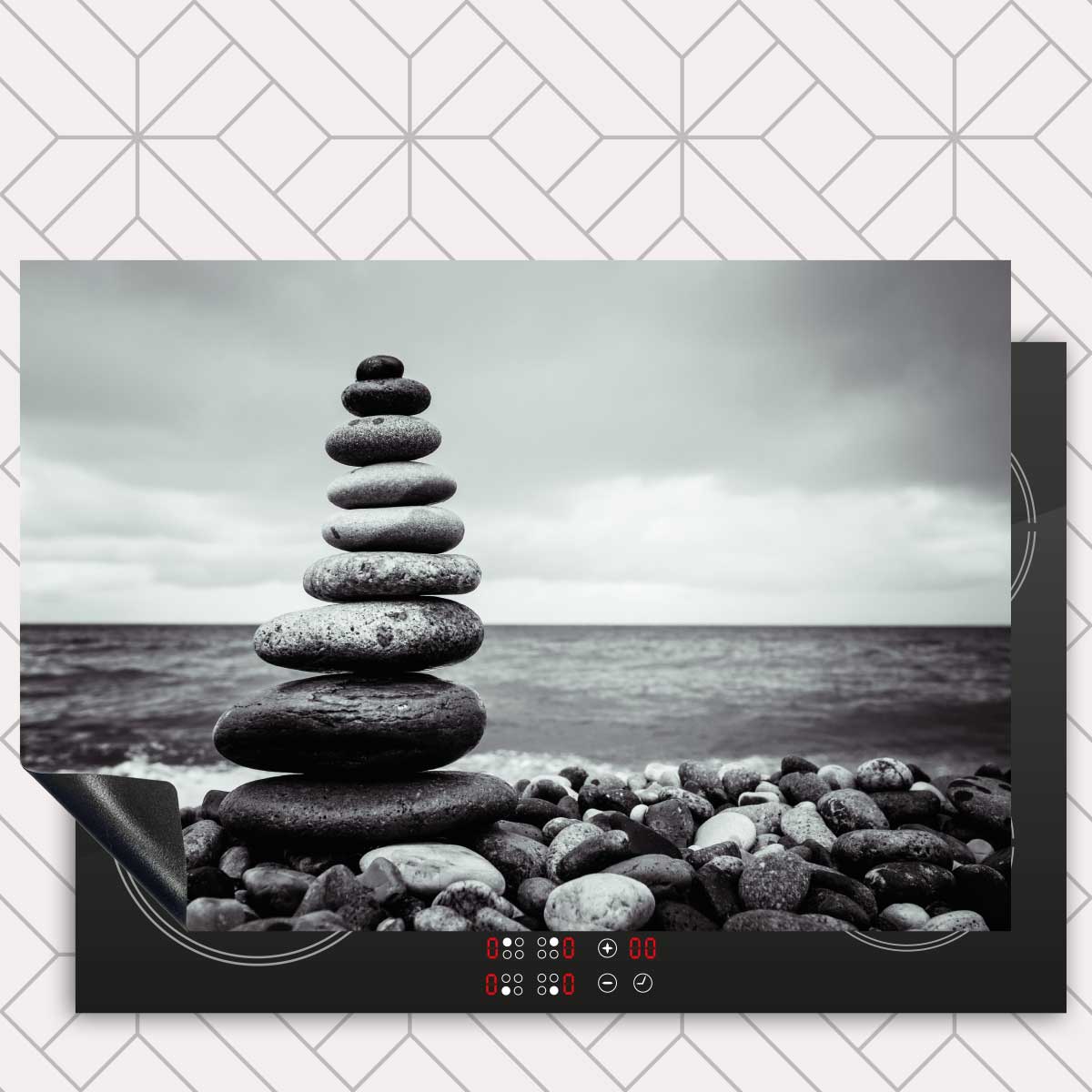 Inductie beschermer - Stenen in balans