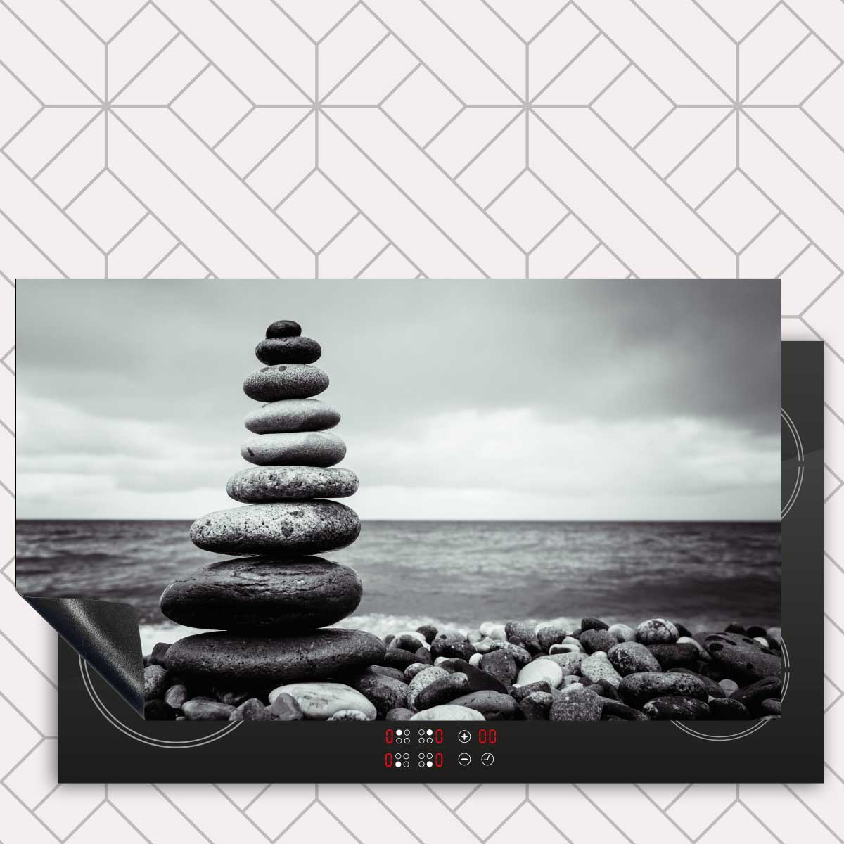 Inductie beschermer - Stenen in balans