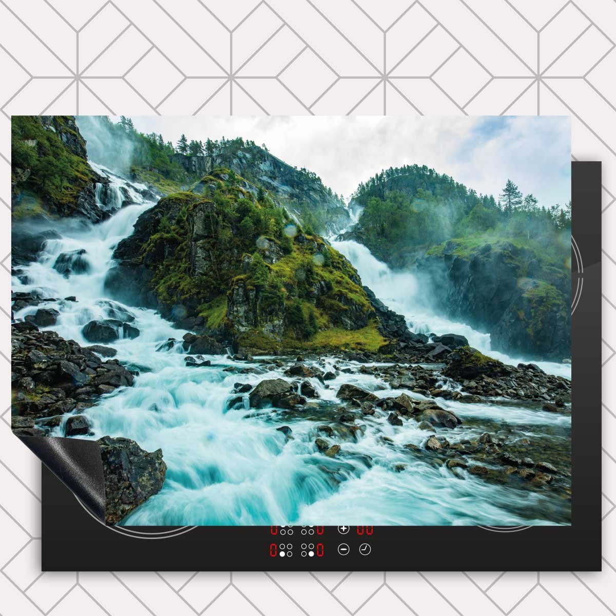 Inductie beschermer - Noordse waterval