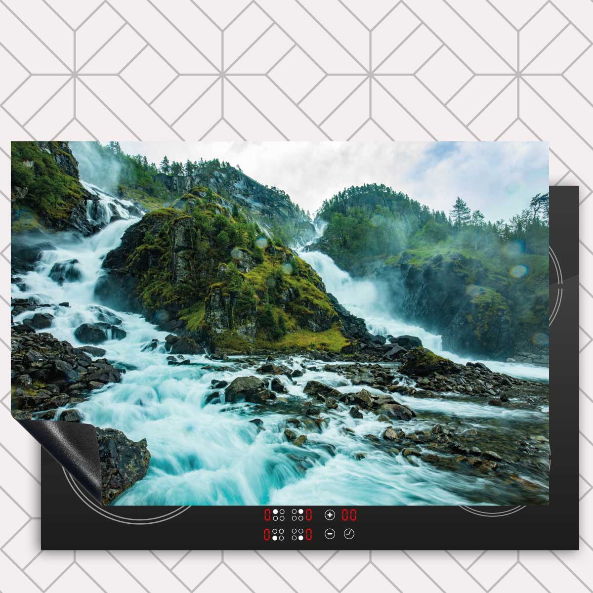 Inductie beschermer - Noordse waterval