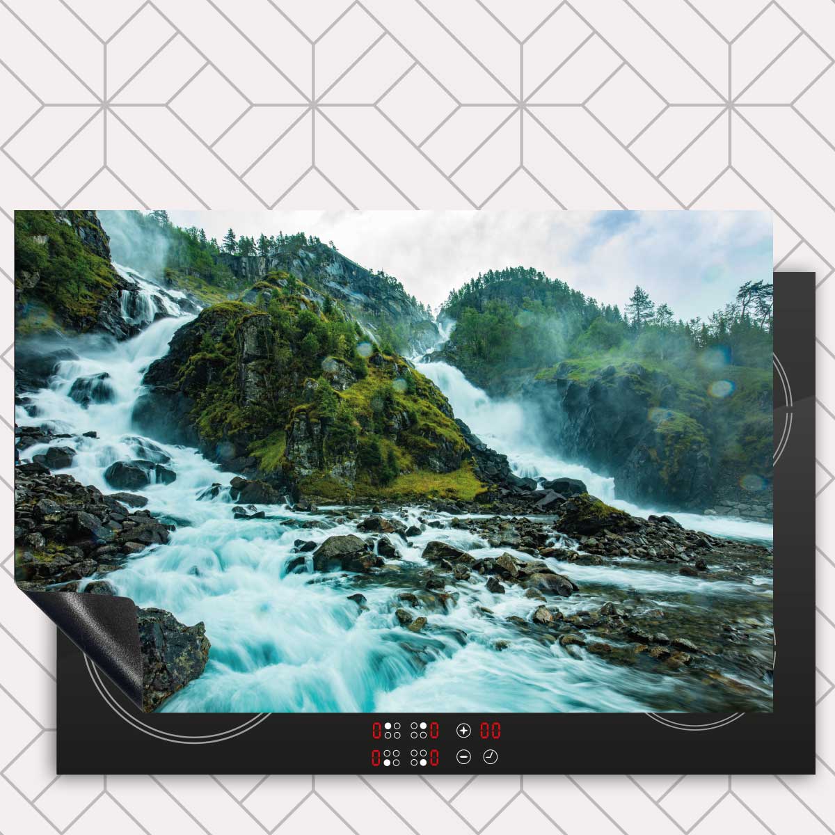 Inductie beschermer - Noordse waterval