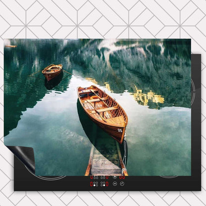 Inductie beschermer - Boten op een meer