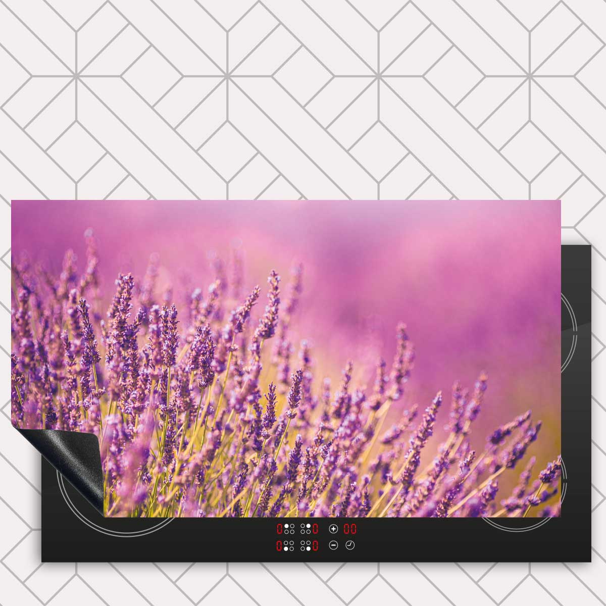 Inductie beschermer - Lavendel