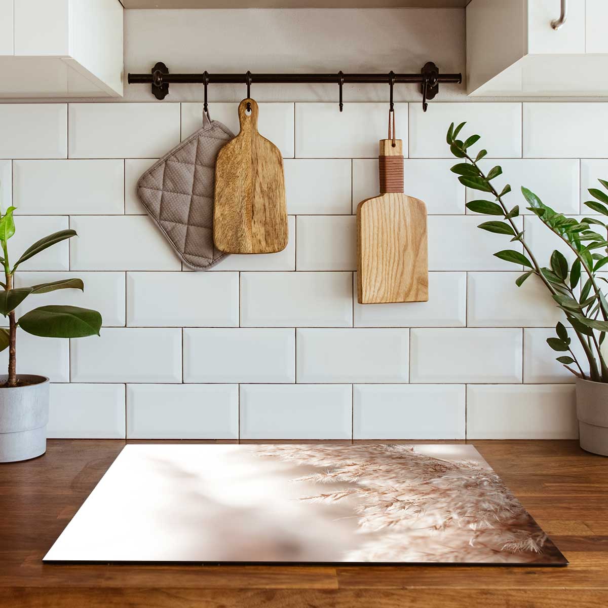 Inductie beschermer - Pampas gras