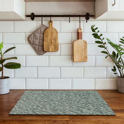 Inductie beschermer - Helderblauwe zee