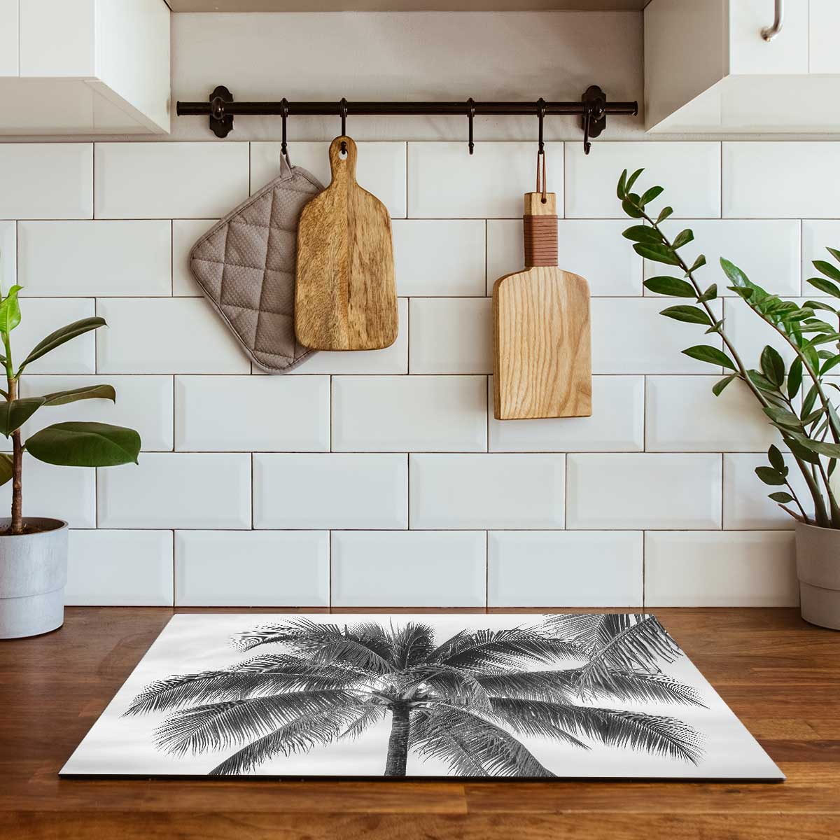 Inductie beschermer - Palmboom