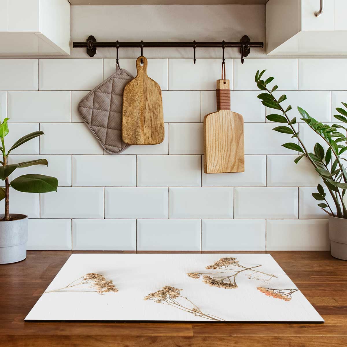 Inductie beschermer - Droogbloemen