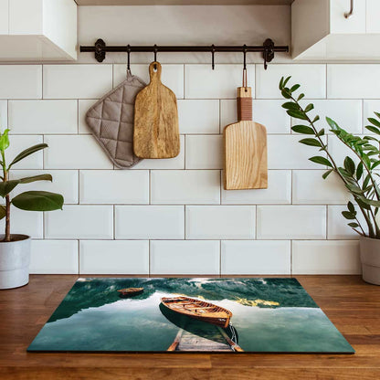 Inductie beschermer - Boten op een meer