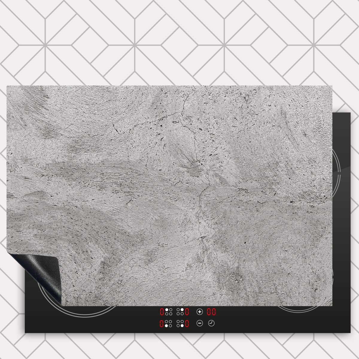 Inductie beschermer - Modern Beton Antraciet