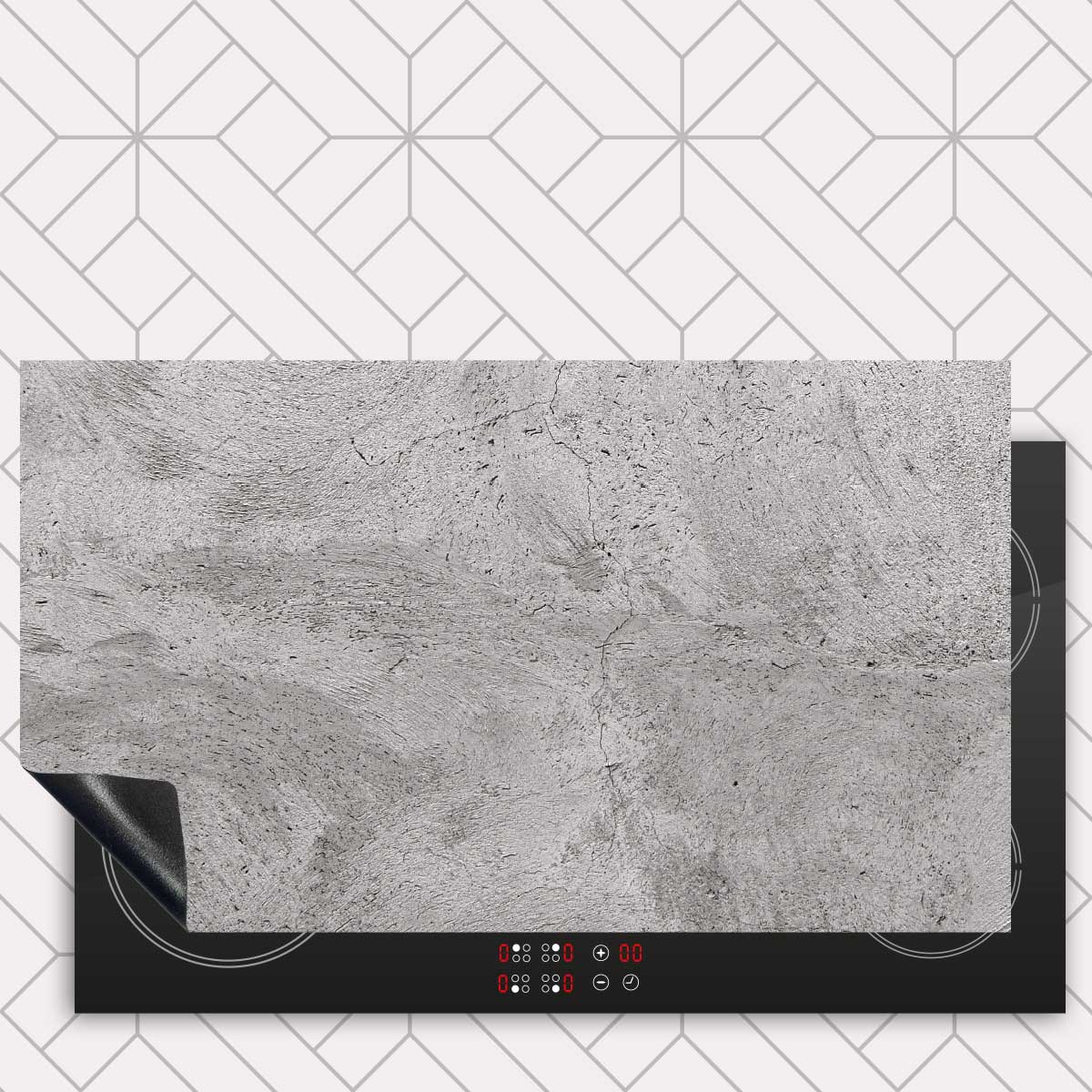 Inductie beschermer - Modern Beton Antraciet
