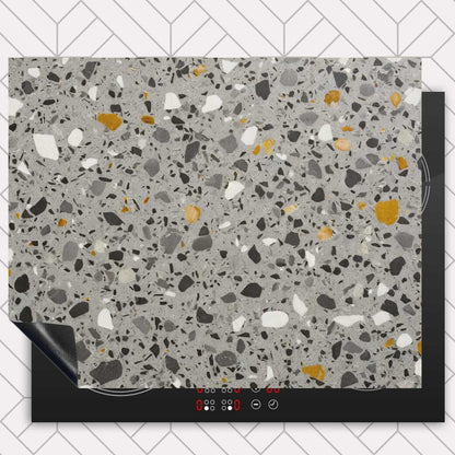 Inductie beschermer - Terrazzo Noir Deluxe