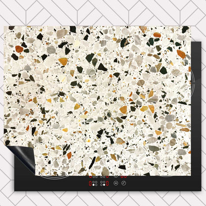 Inductie beschermer - Terrazzo Graphite Pro