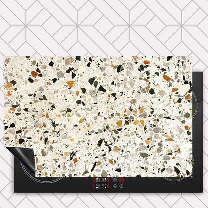 Inductie beschermer - Terrazzo Graphite Pro