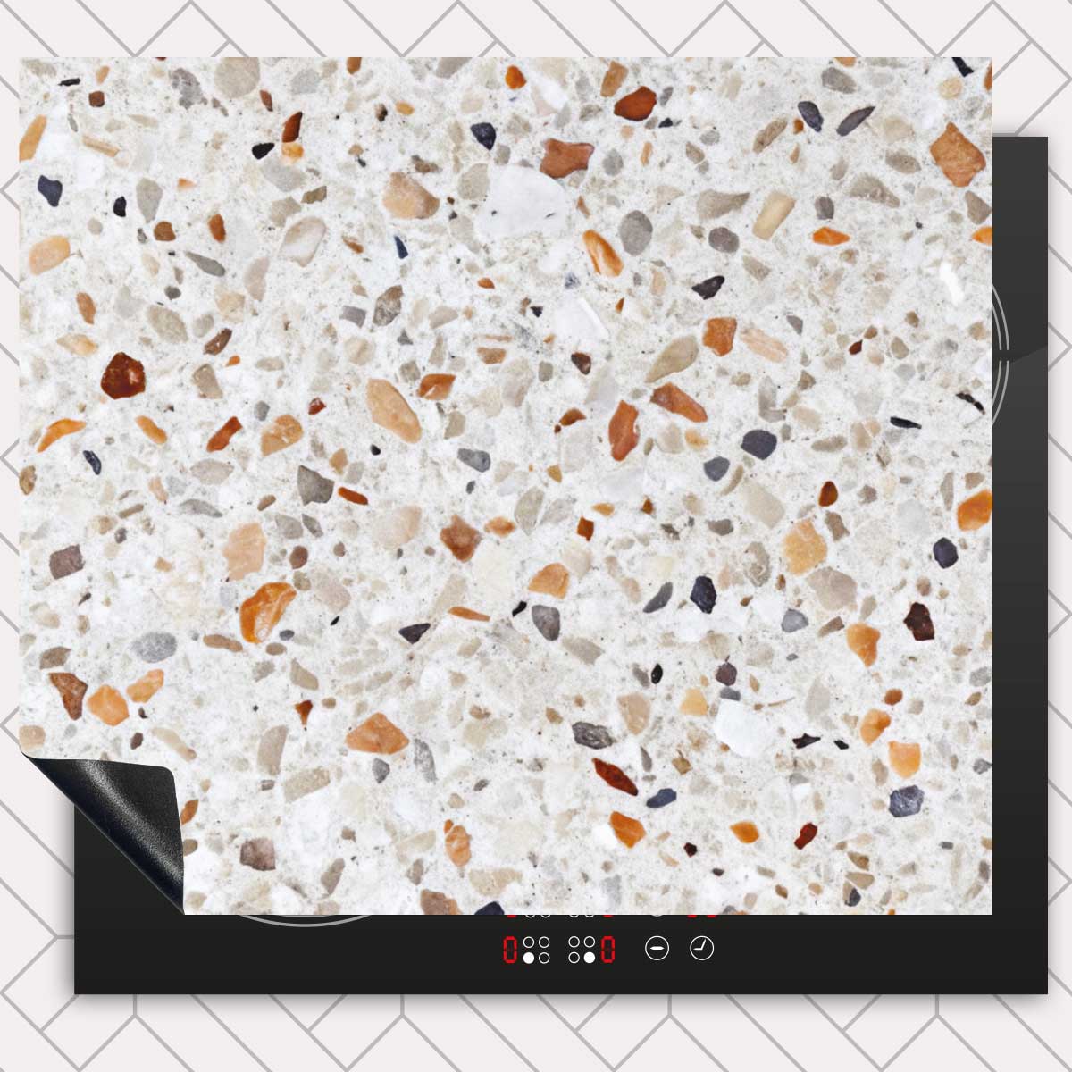 Inductie beschermer - Terrazzo Roma Classic