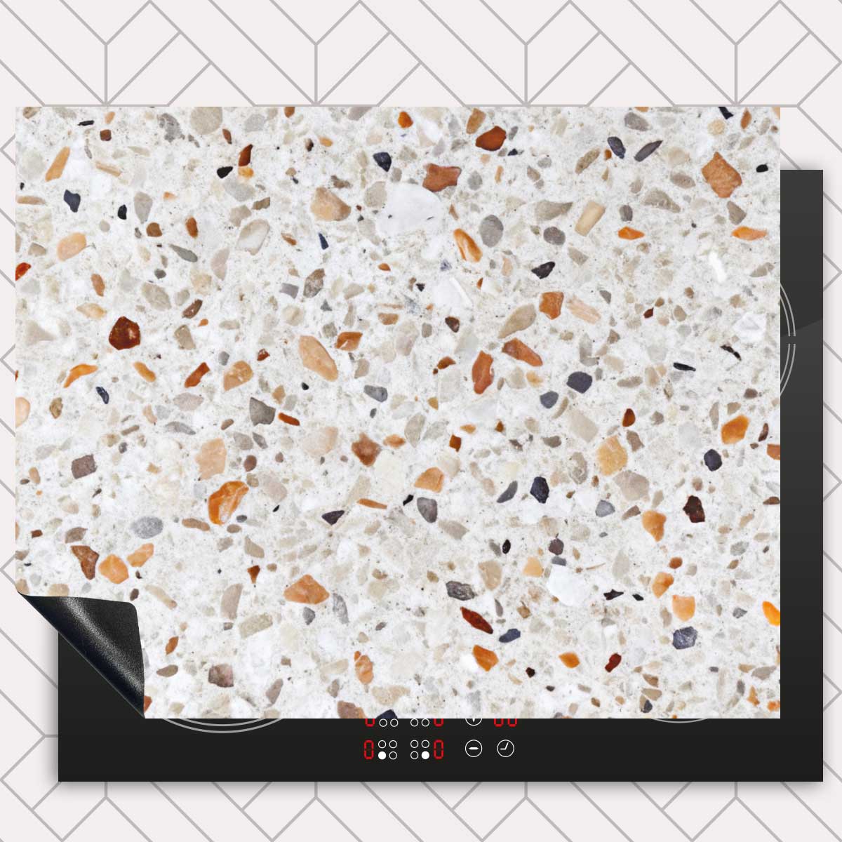 Inductie beschermer - Terrazzo Roma Classic