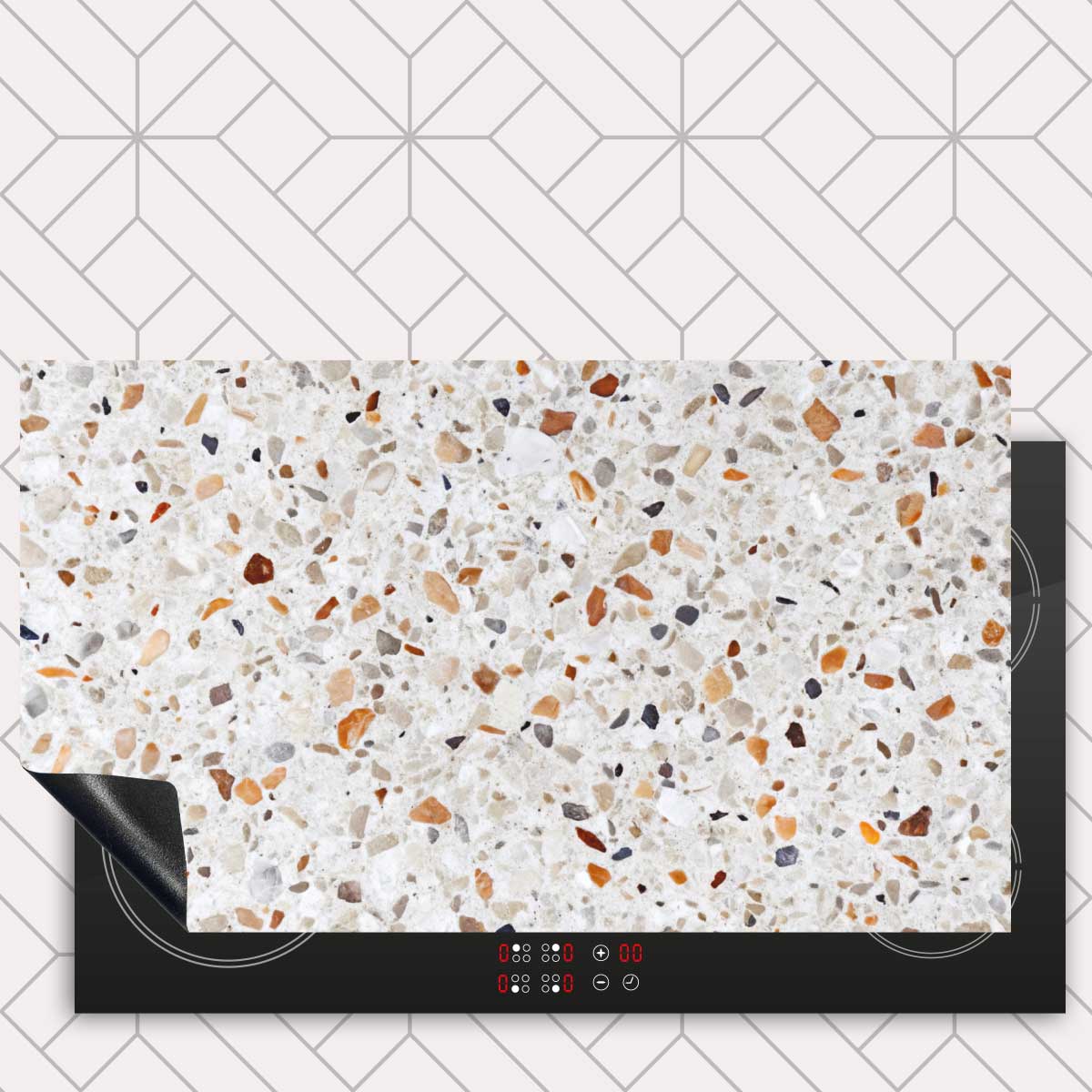Inductie beschermer - Terrazzo Roma Classic