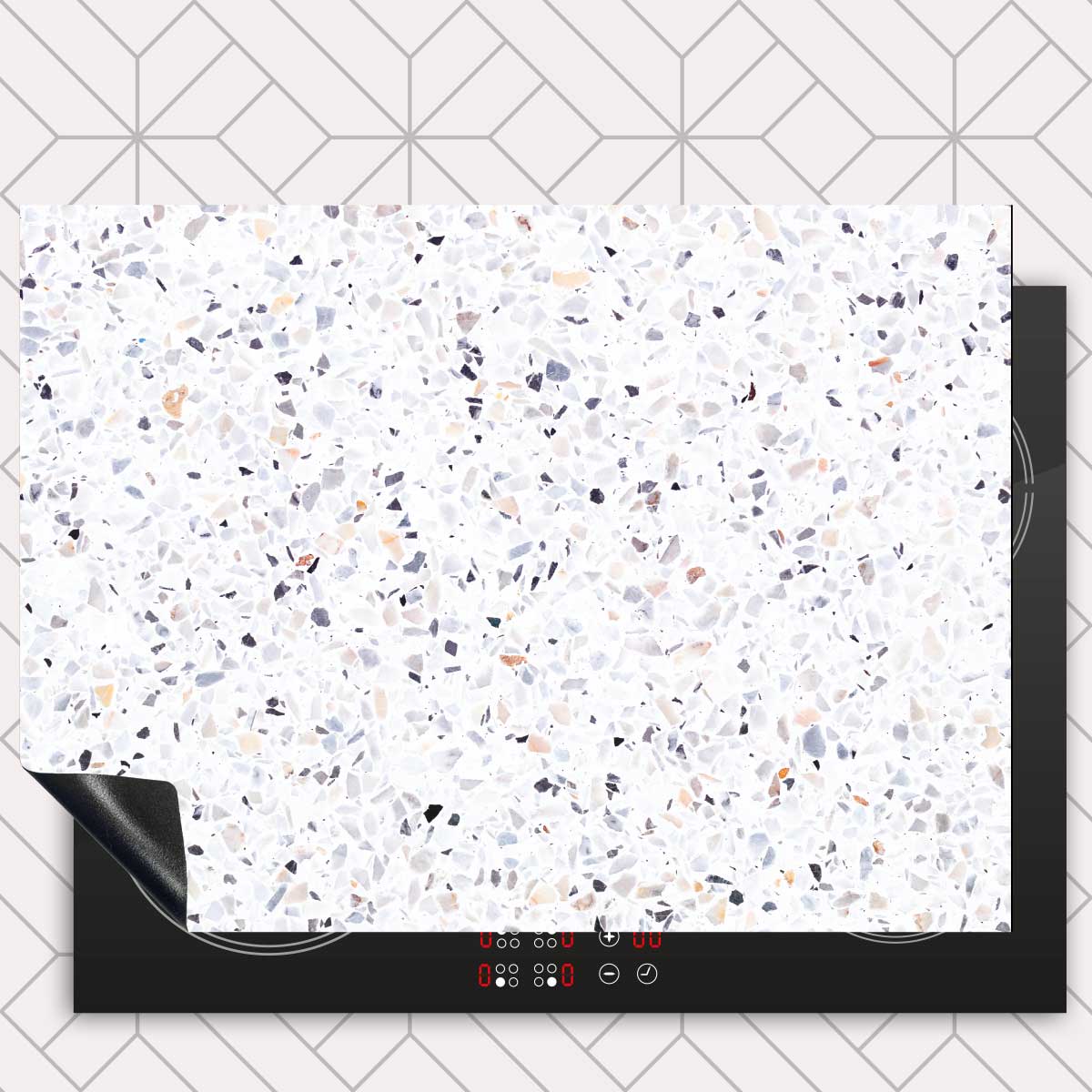 Inductie beschermer - Terrazzo Urban Light