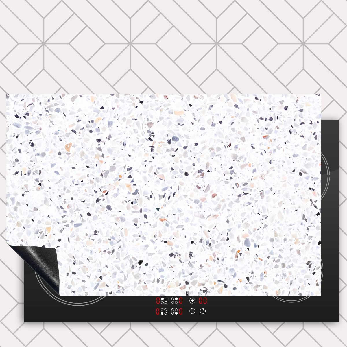 Inductie beschermer - Terrazzo Urban Light