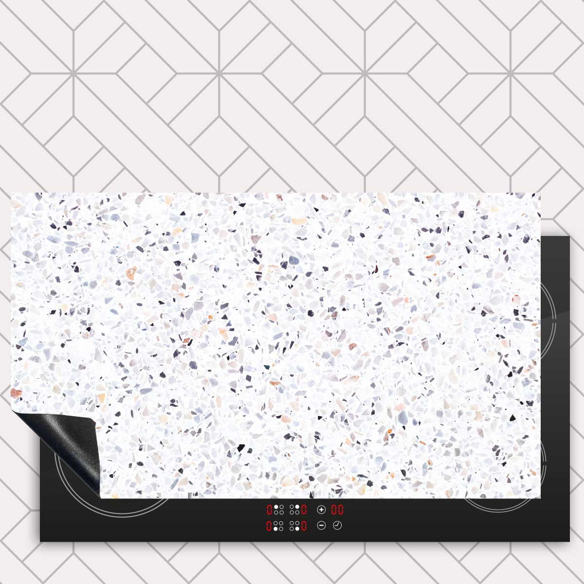 Inductie beschermer - Terrazzo Urban Light