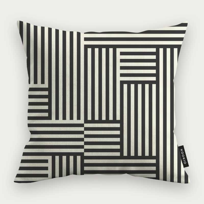 Sierkussen - Bauhaus lijnen