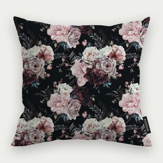 Sierkussen - Floral roze