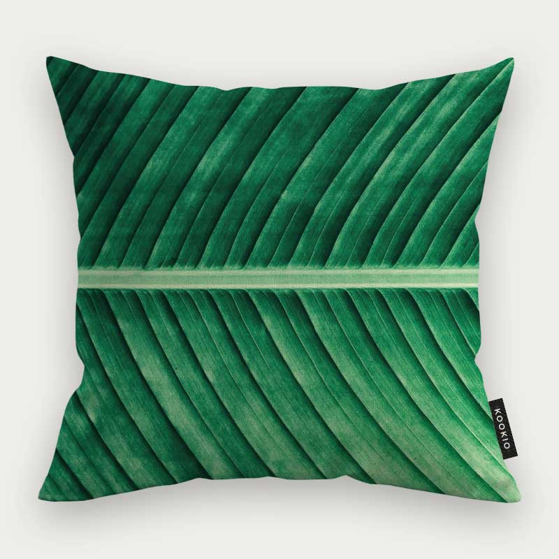 Sierkussen - Groen blad