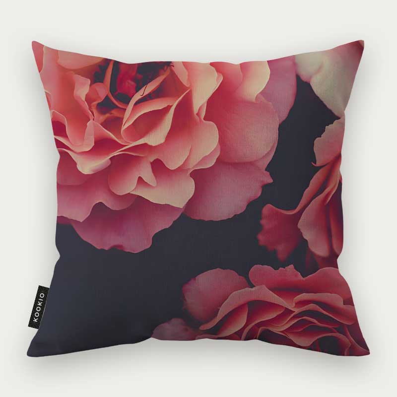 Sierkussen - Rozen close-up