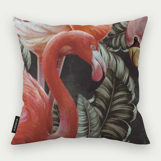 Sierkussen - Tropische flamingo’s