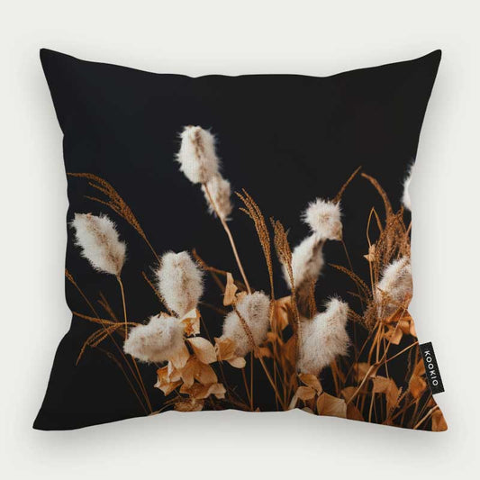 Sierkussen - Droogbloemen Warm Veld