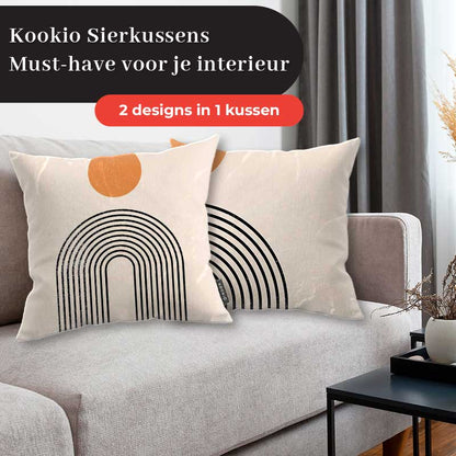 Sierkussen - Boho Regenboog