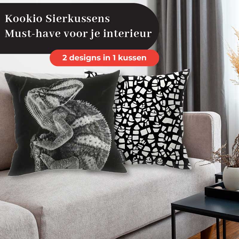 Sierkussen dieren - Kameleon